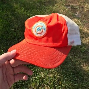 VINTAGE MIAMI DOLPHINS TRUCKER HAT